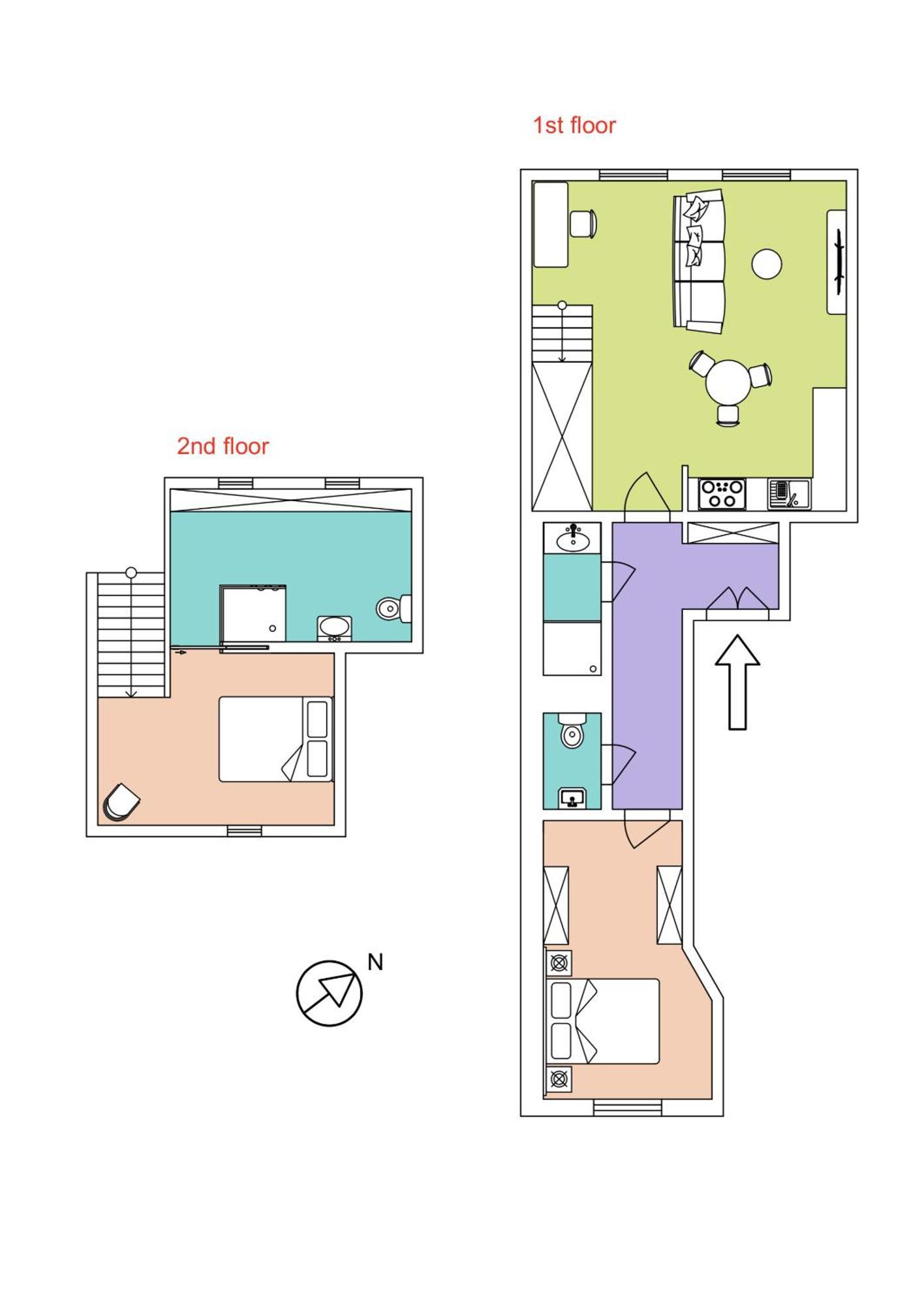 Large And Modern Apartment In The Heart Of Prága Kültér fotó